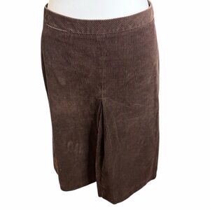 J. Crew Chocolate Corduroy Skirt